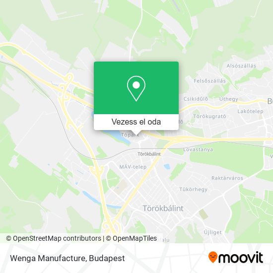 Wenga Manufacture térkép