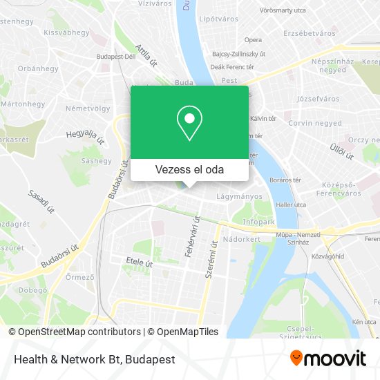 Health & Network Bt térkép