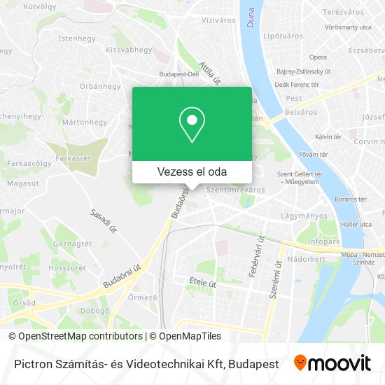 Pictron Számítás- és Videotechnikai Kft térkép