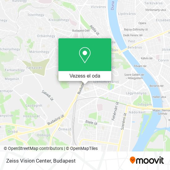 Zeiss Vision Center térkép