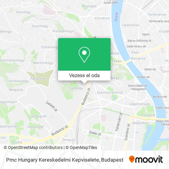 Pmc Hungary Kereskedelmi Kepviselete térkép