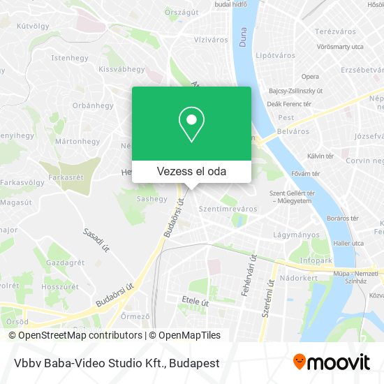 Vbbv Baba-Video Studio Kft. térkép