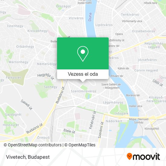 Vivetech térkép