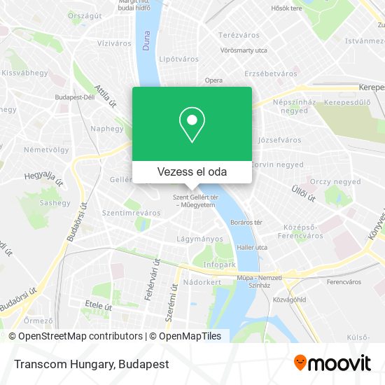 Transcom Hungary térkép