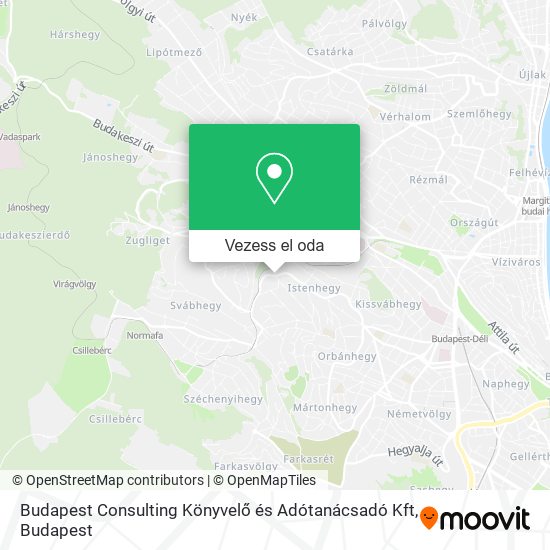 Budapest Consulting Könyvelő és Adótanácsadó Kft térkép