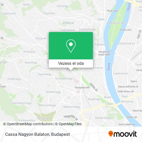Cassa Nagyon Balaton térkép