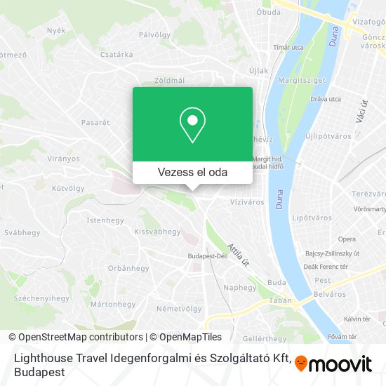 Lighthouse Travel Idegenforgalmi és Szolgáltató Kft térkép