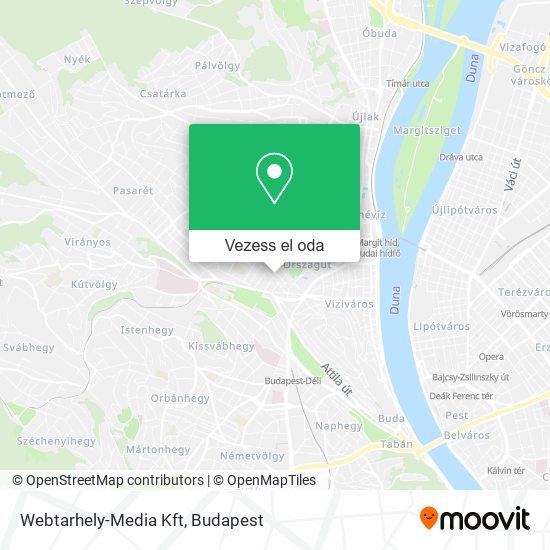 Webtarhely-Media Kft térkép