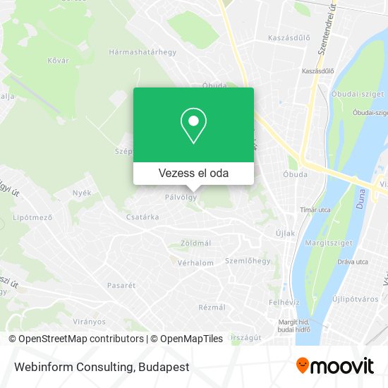 Webinform Consulting térkép