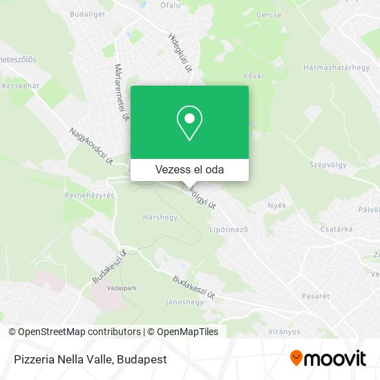 Pizzeria Nella Valle térkép