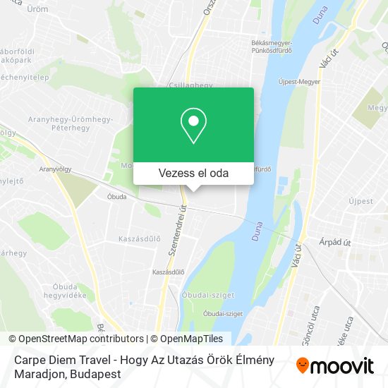 Carpe Diem Travel - Hogy Az Utazás Örök Élmény Maradjon térkép