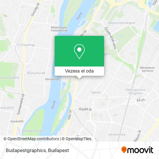 Budapestgraphics térkép
