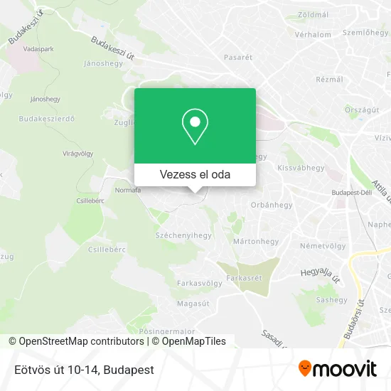 Eötvös út 10-14 térkép