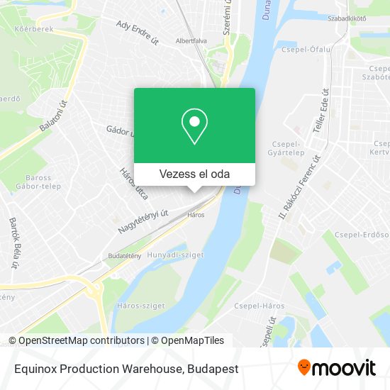 Equinox Production Warehouse térkép