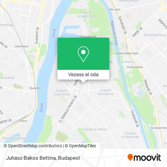 Juhász-Bakos Bettina térkép