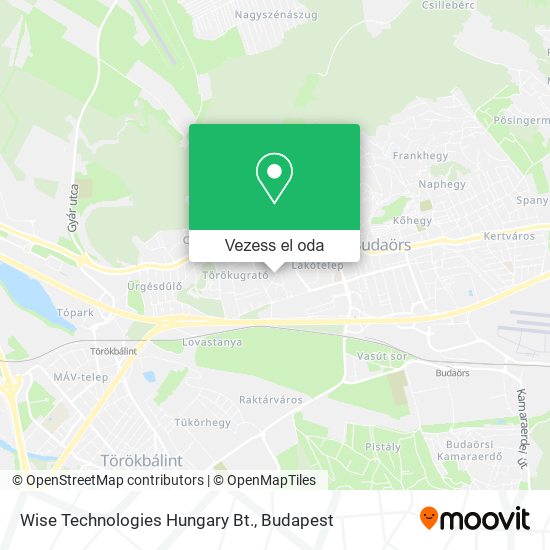 Wise Technologies Hungary Bt. térkép