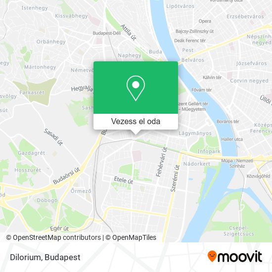 Dilorium térkép