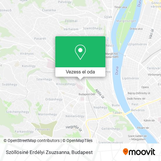 Szöllösiné Erdélyi Zsuzsanna térkép