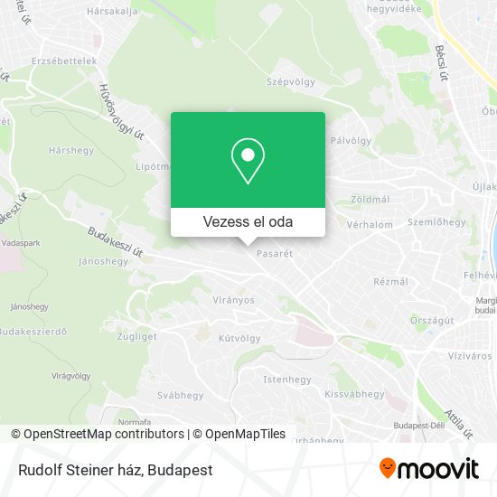 Rudolf Steiner ház térkép