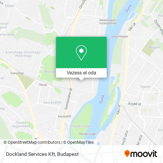 Dockland Services Kft térkép