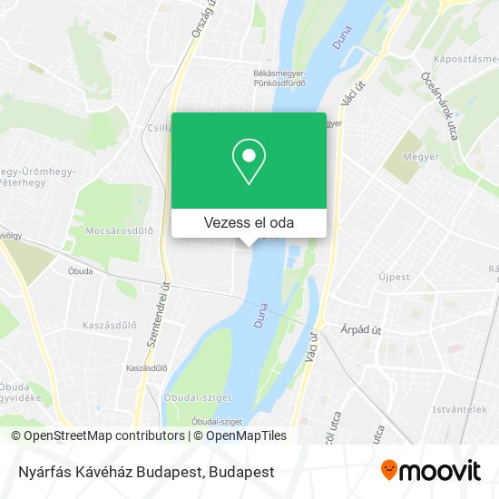 Nyárfás Kávéház Budapest térkép