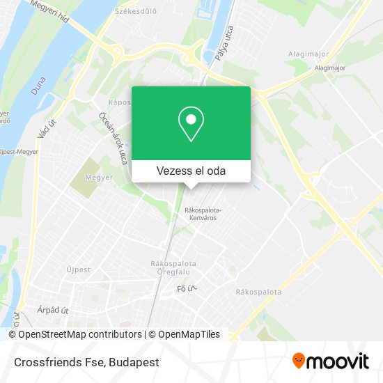 Crossfriends Fse térkép