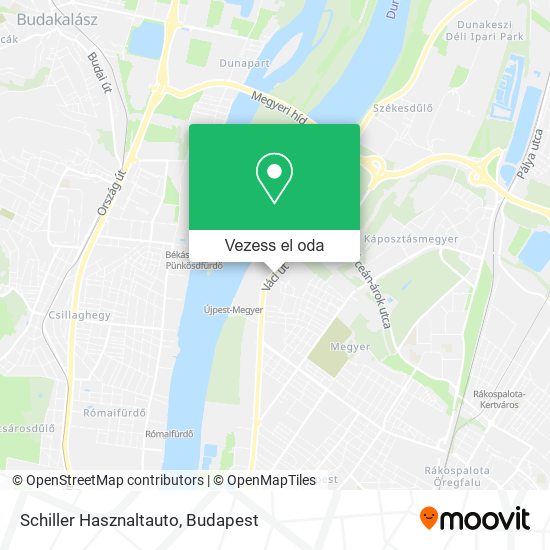 Schiller Hasznaltauto térkép