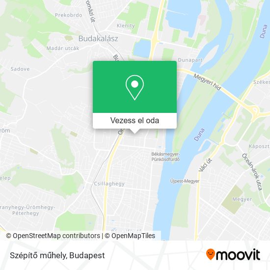 Szépítő műhely térkép