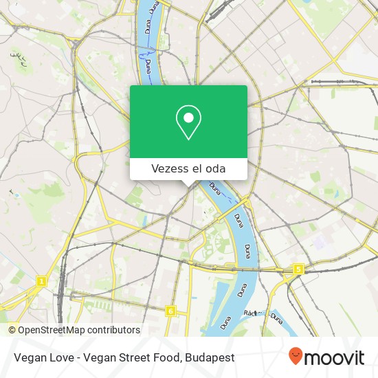 Vegan Love - Vegan Street Food térkép