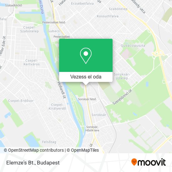 Elemze's Bt. térkép