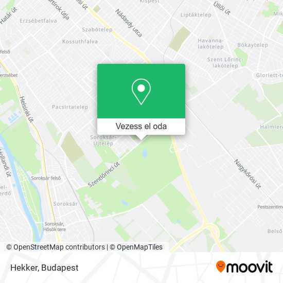 Hekker térkép