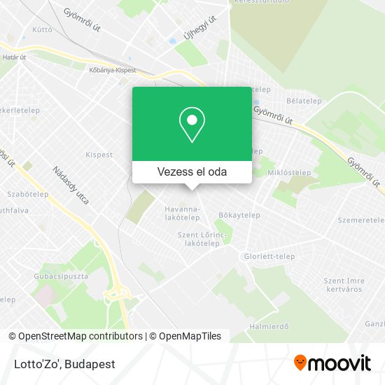 Lotto'Zo' térkép