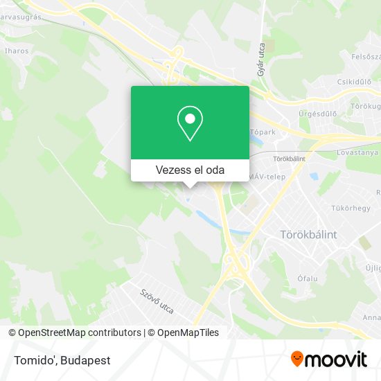 Tomido' térkép