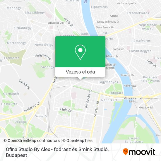Ofina Studio By Alex - fodrász és Smink Studió térkép