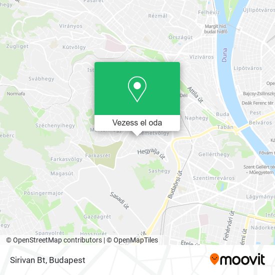 Sirivan Bt térkép