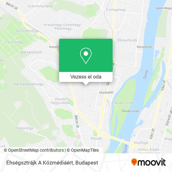 Éhségsztrájk A Közmédiáért térkép