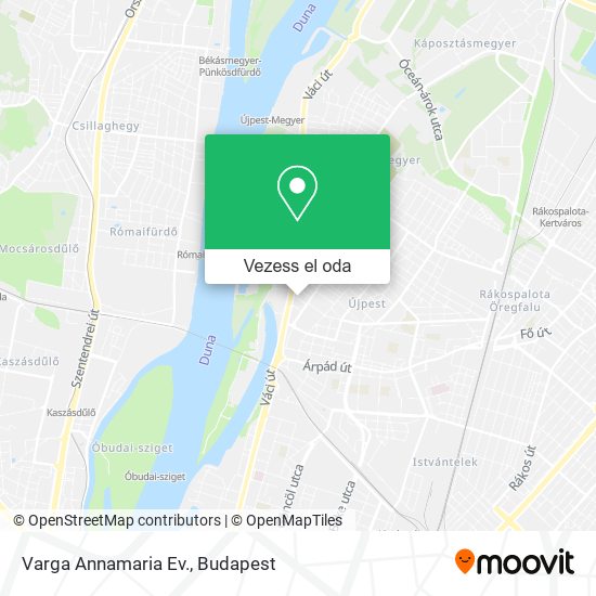 Varga Annamaria Ev. térkép
