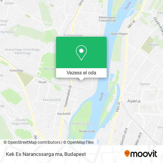 Kek Es Narancssarga ma térkép