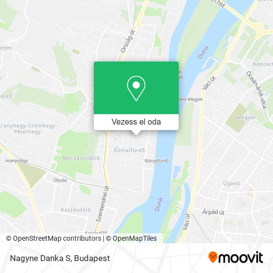 Nagyne Danka S térkép