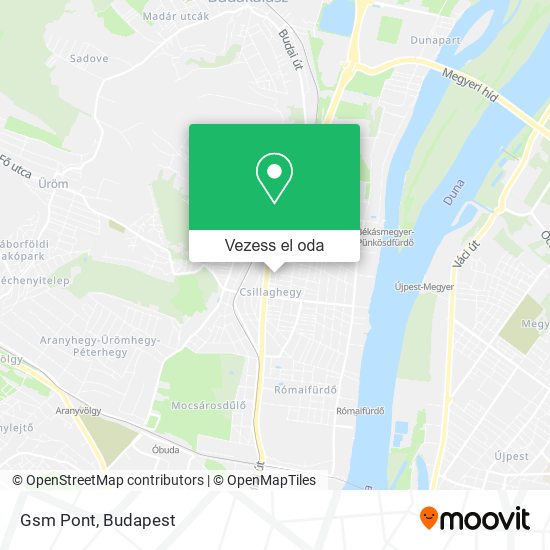 Gsm Pont térkép