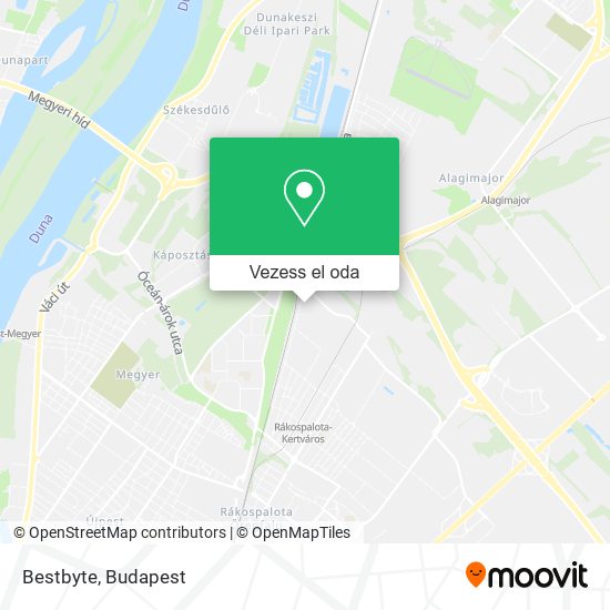 Bestbyte térkép