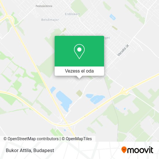 Bukor Attila térkép