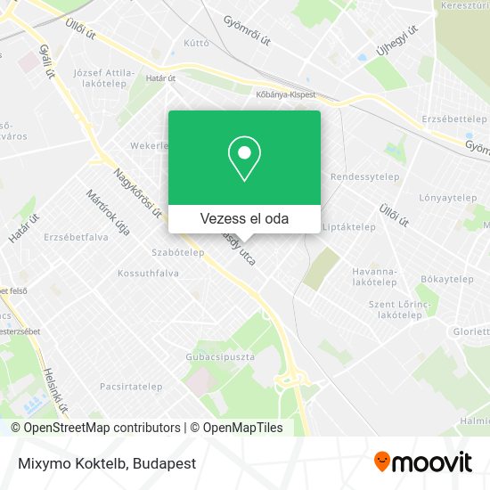 Mixymo Koktelb térkép