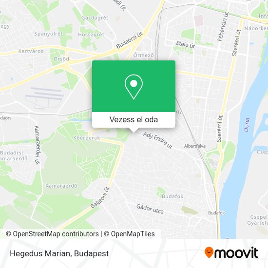 Hegedus Marian térkép