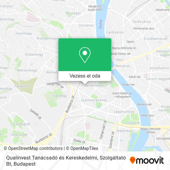Qualinvest Tanácsadó és Kereskedelmi, Szolgáltató Bt térkép