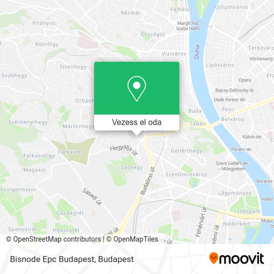 Bisnode Epc Budapest térkép