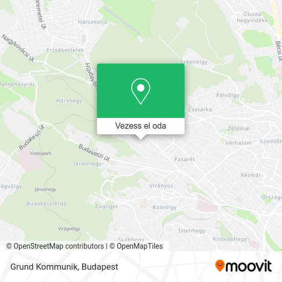 Grund Kommunik térkép