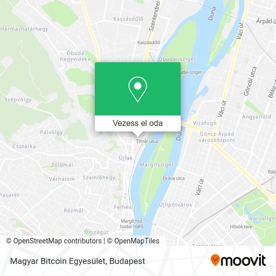 Magyar Bitcoin Egyesület térkép