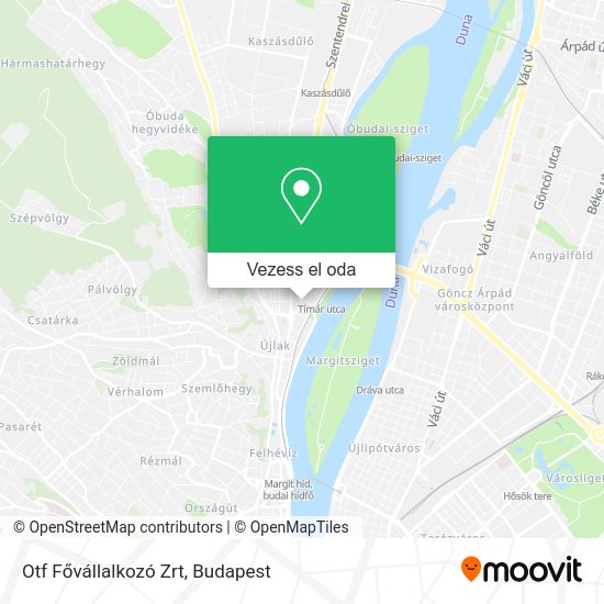 Otf Fővállalkozó Zrt térkép