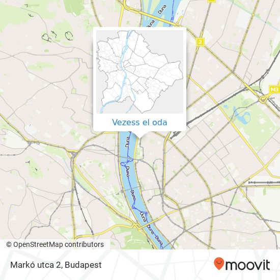 Markó utca 2 térkép